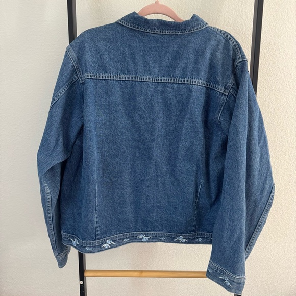 Vintage Disney Store Embroidered Lady and the Tramp Denim Jean Jacket Size XL - Picture 5 of 5